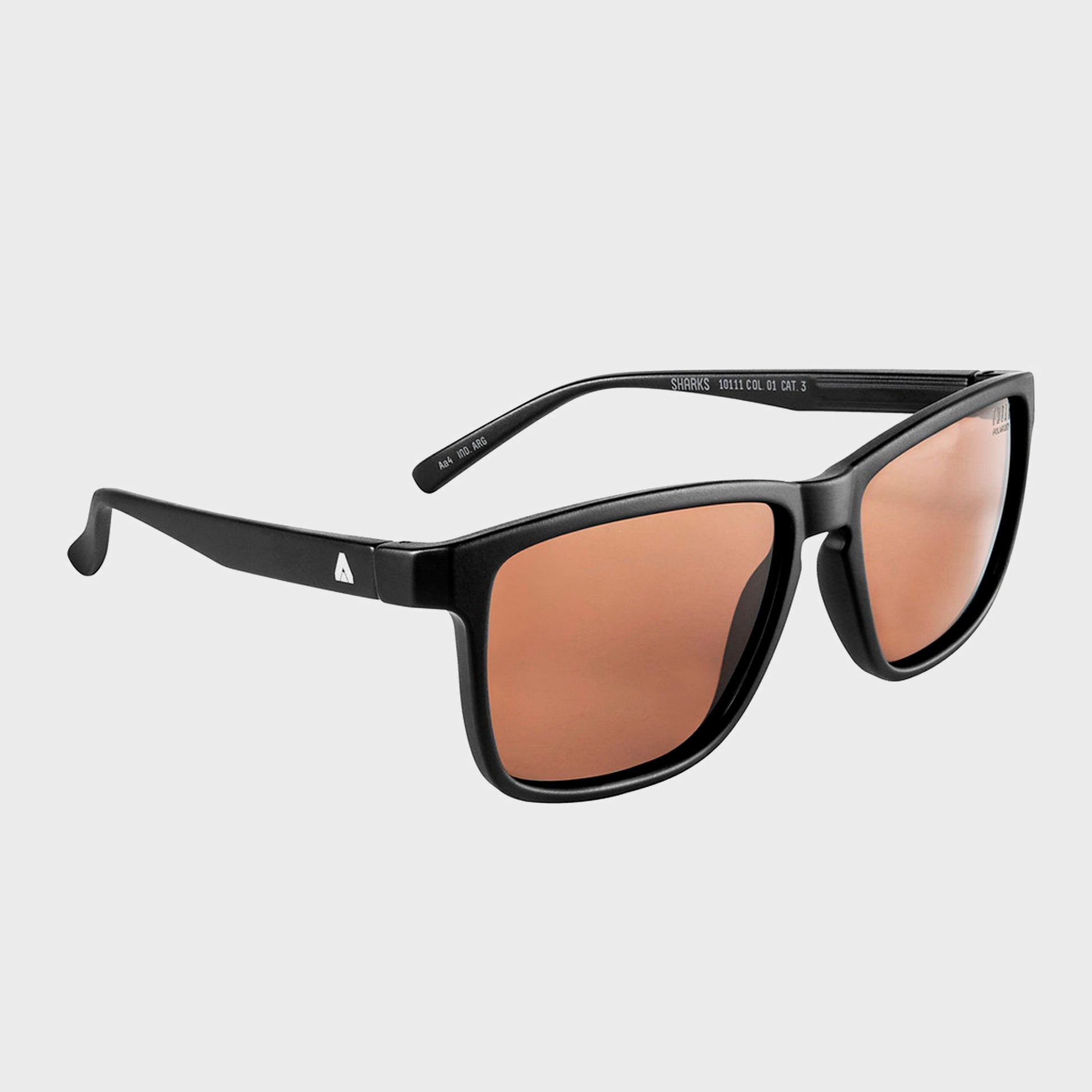 ANTEOJOS OMBAK SHARKS NEGRO MATE MARRON - Cross the line