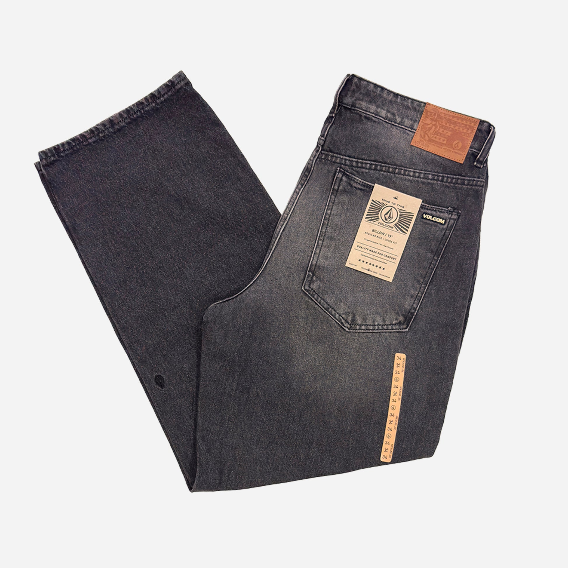 JEAN VOLCOM BAGGY BLACK DAD - Cross the line