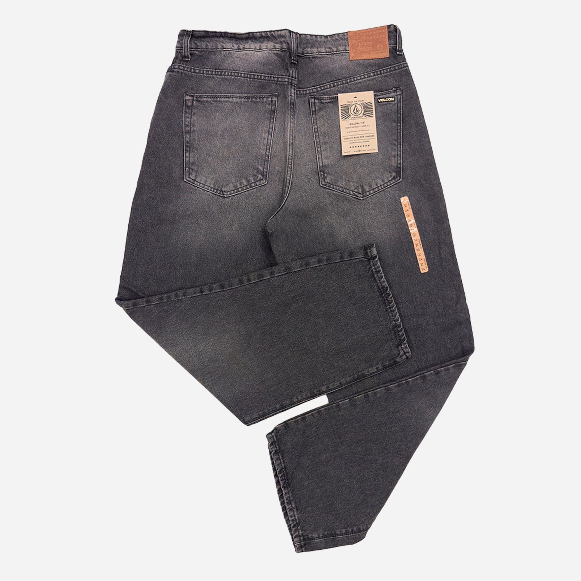 JEAN VOLCOM BAGGY BLACK DAD - Cross the line