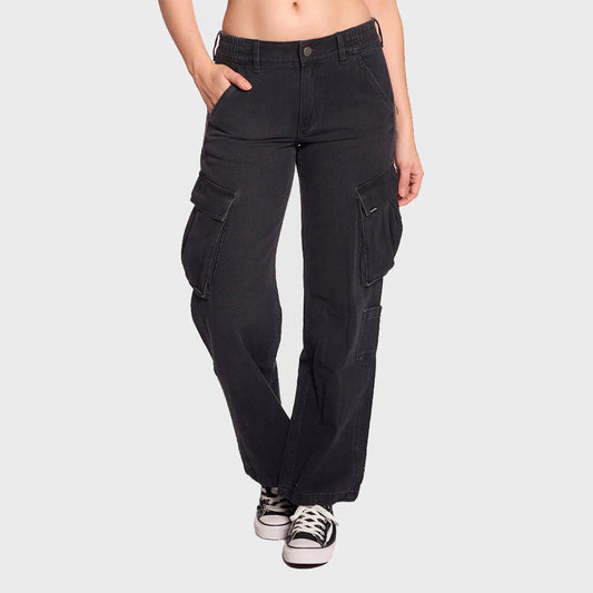 JEAN VOLCOM MID CARGO BLACK K2