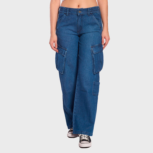 JEAN VOLCOM CARGO BLUE K8