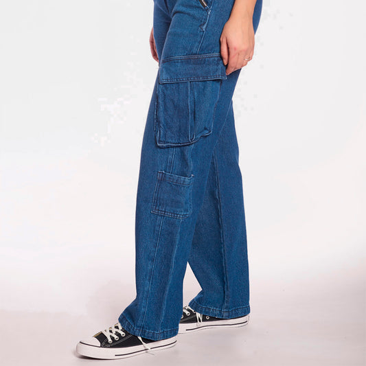 JEAN VOLCOM CARGO BLUE K8