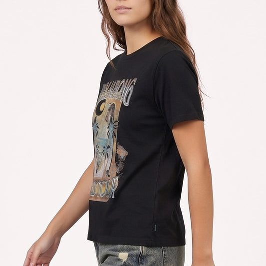 Remera Billabong World Tour Tee Negro