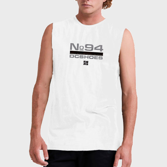 MUSCULOSA DC STATIC 94 WHITE