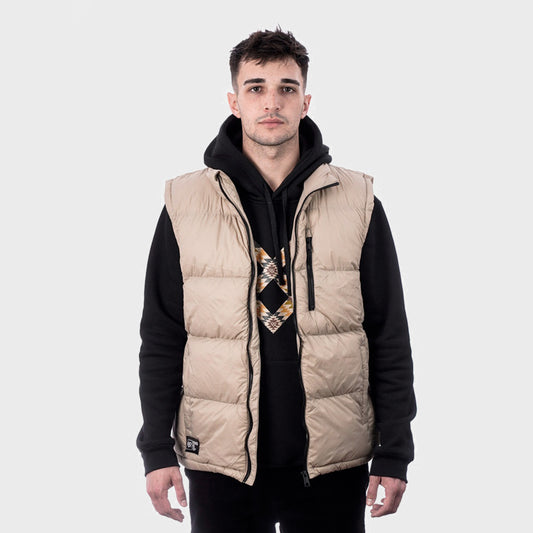 CHALECO TIBP TERMO BEIGE