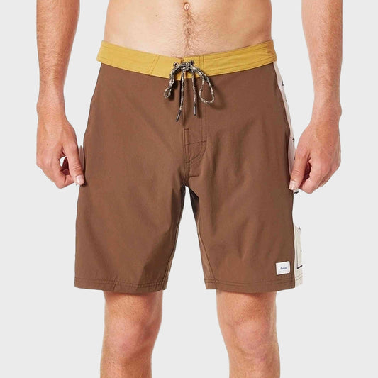 Short De Agua Katin Cairns Surf Trunk Brw Marron