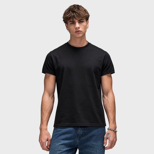 Remera Luxo slim fit negro