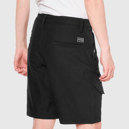 BERMUDA VOLCOM DAYS HYBRID CARGO BLACK