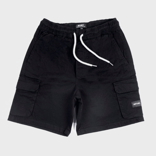 BERMUDA RIP CURL GABARDINA CARGO BLACK