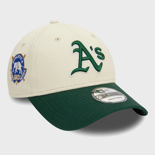 GORRA NEW ERA OAKLAND ATHLETICS WORLD SERIES GREEN
