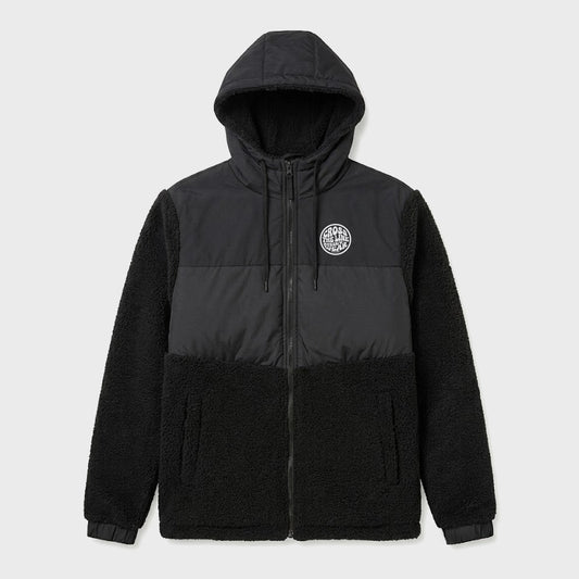 Campera Ctl Monkey Puffer negra unisex