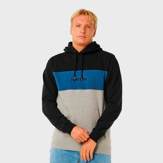 Buzo Rip Curl Hood Undertow negro/azul urbano