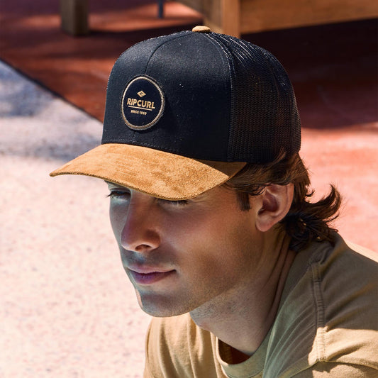 Gorra Rip Curl Trk Routine Negro Marron