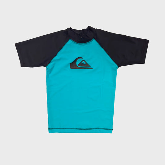 REMERA QUIKSILVER LYCRA ALL TIME COMP BLUE - Cross the line
