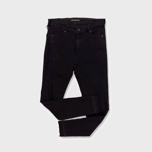 JEAN VOLCOM NEW CUTOUT BLACK