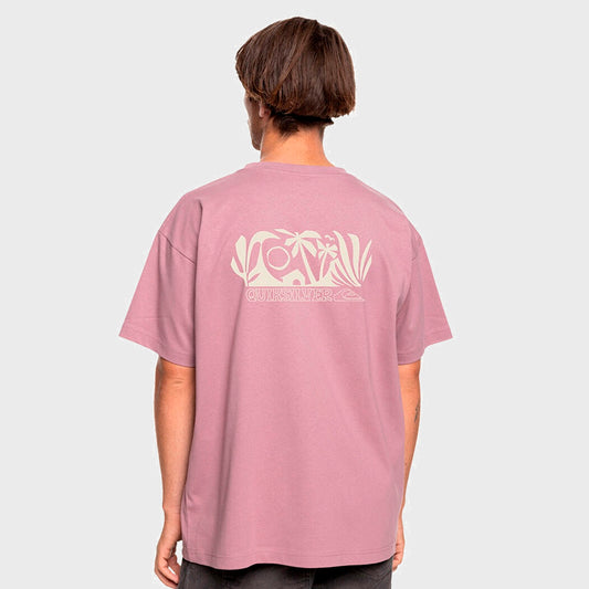 REMERA QUIKSILVER NULATO MINERAL PINK - Cross the line