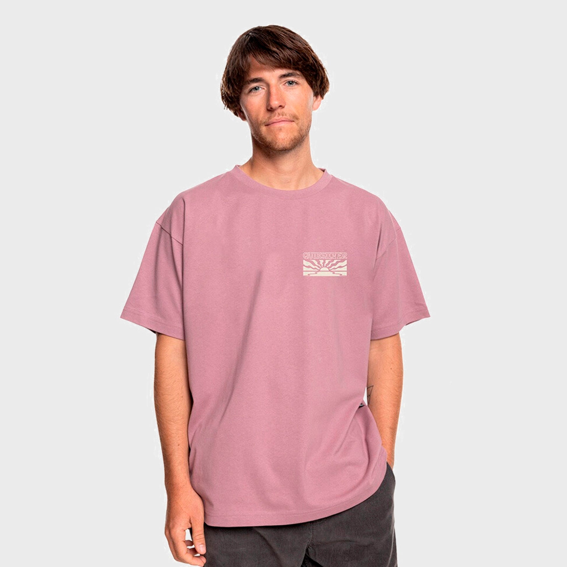 REMERA QUIKSILVER NULATO MINERAL PINK - Cross the line