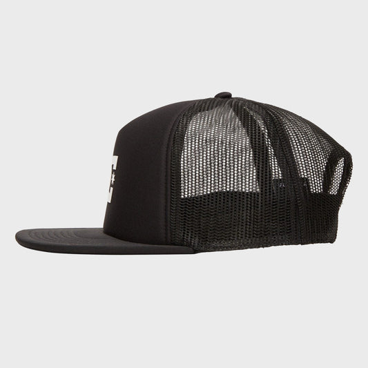 Gorra DC Gas Station Full Negro trucker