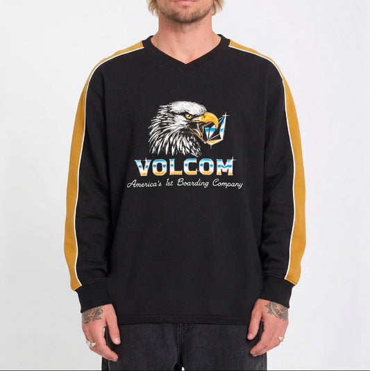 BUZO VOLCOM CREW CLASSIC BLACK TIGER