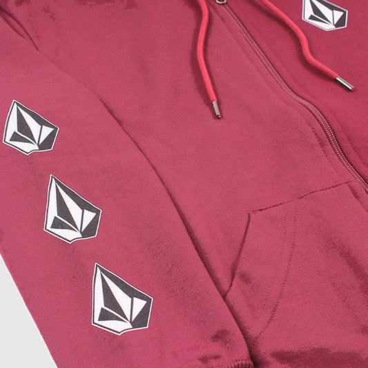 CAMPERA VOLCOM BOYS SINGLE STONE BURGUNDY