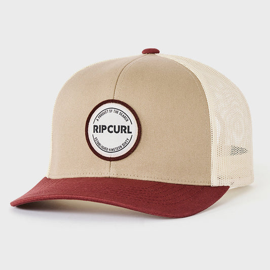 Gorra Rip Curl Trk Routine Beige Bordo