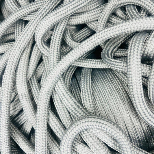 Cordones La Cordoneria Redondo Grueso W47 Gris 1,30
