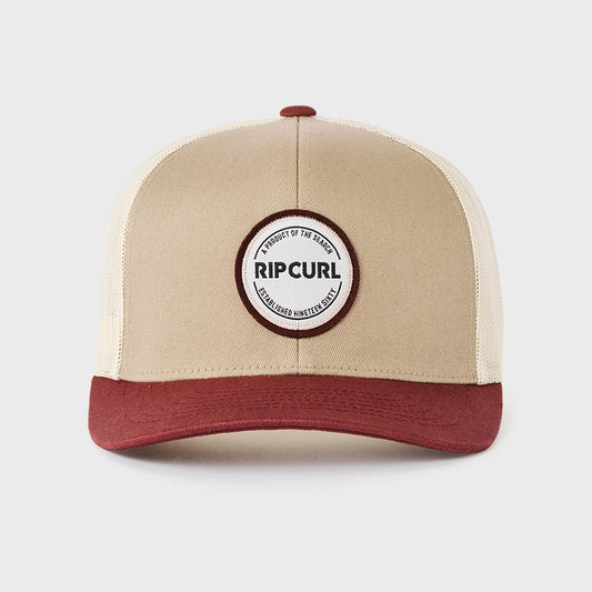 Gorra Rip Curl Trk Routine Beige Bordo