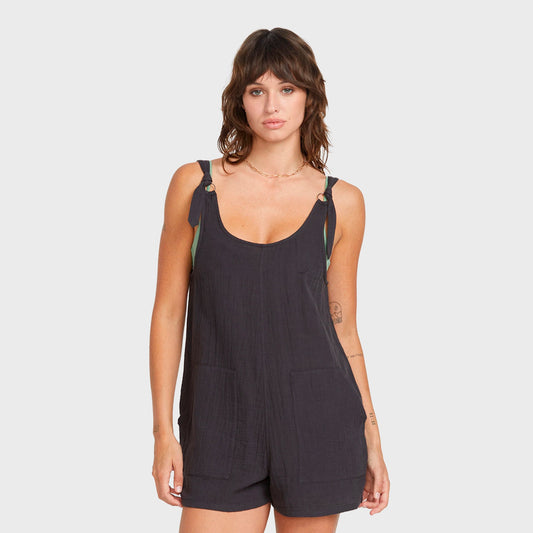 JUMPSUIT VOLCOM LIL TIE STRAP ROMPER
