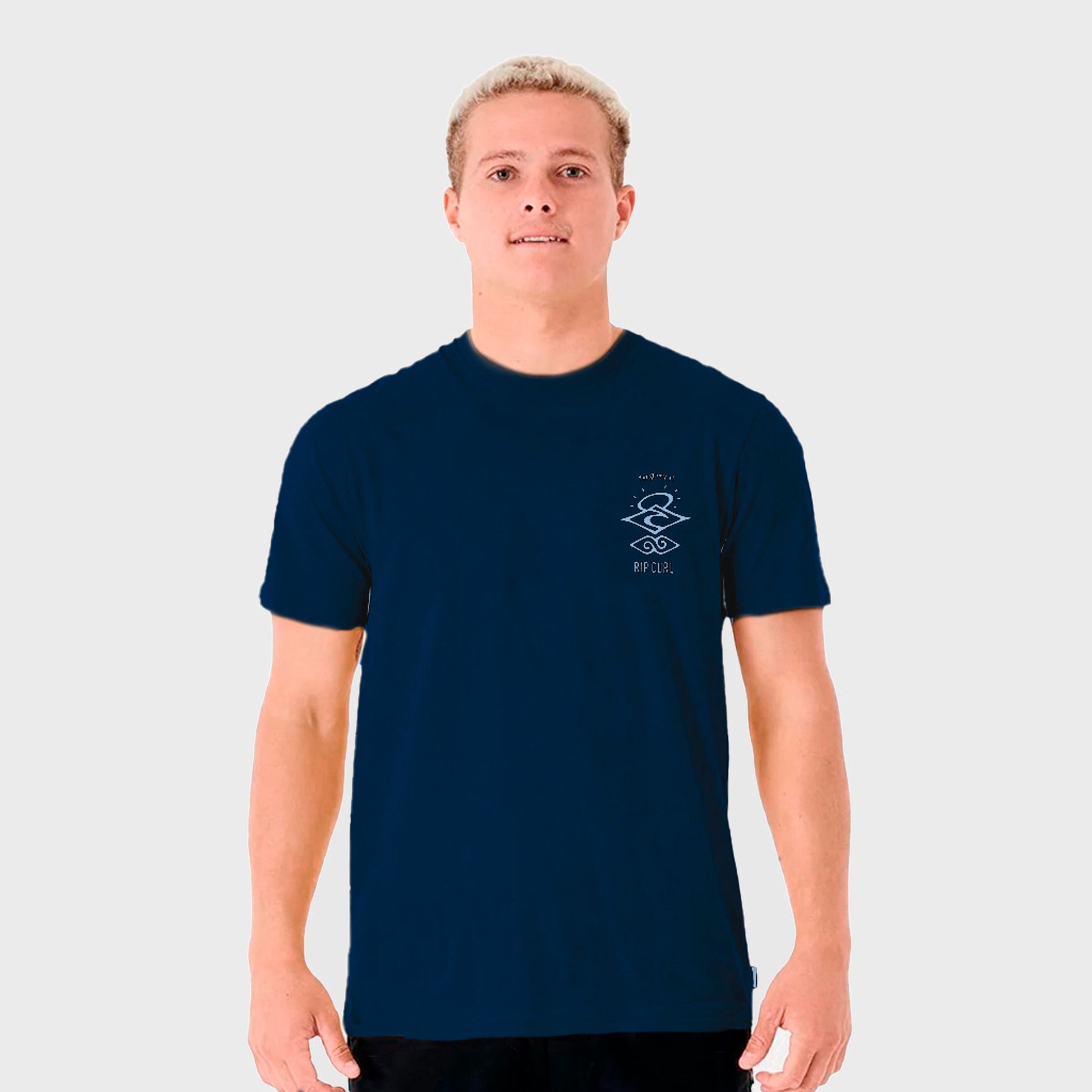 REMERA RIP CURL SEARCH BLUE N8 - Cross the line