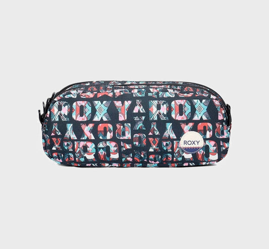 CARTUCHERA ROXY DA ROCK LETTERS BLACK