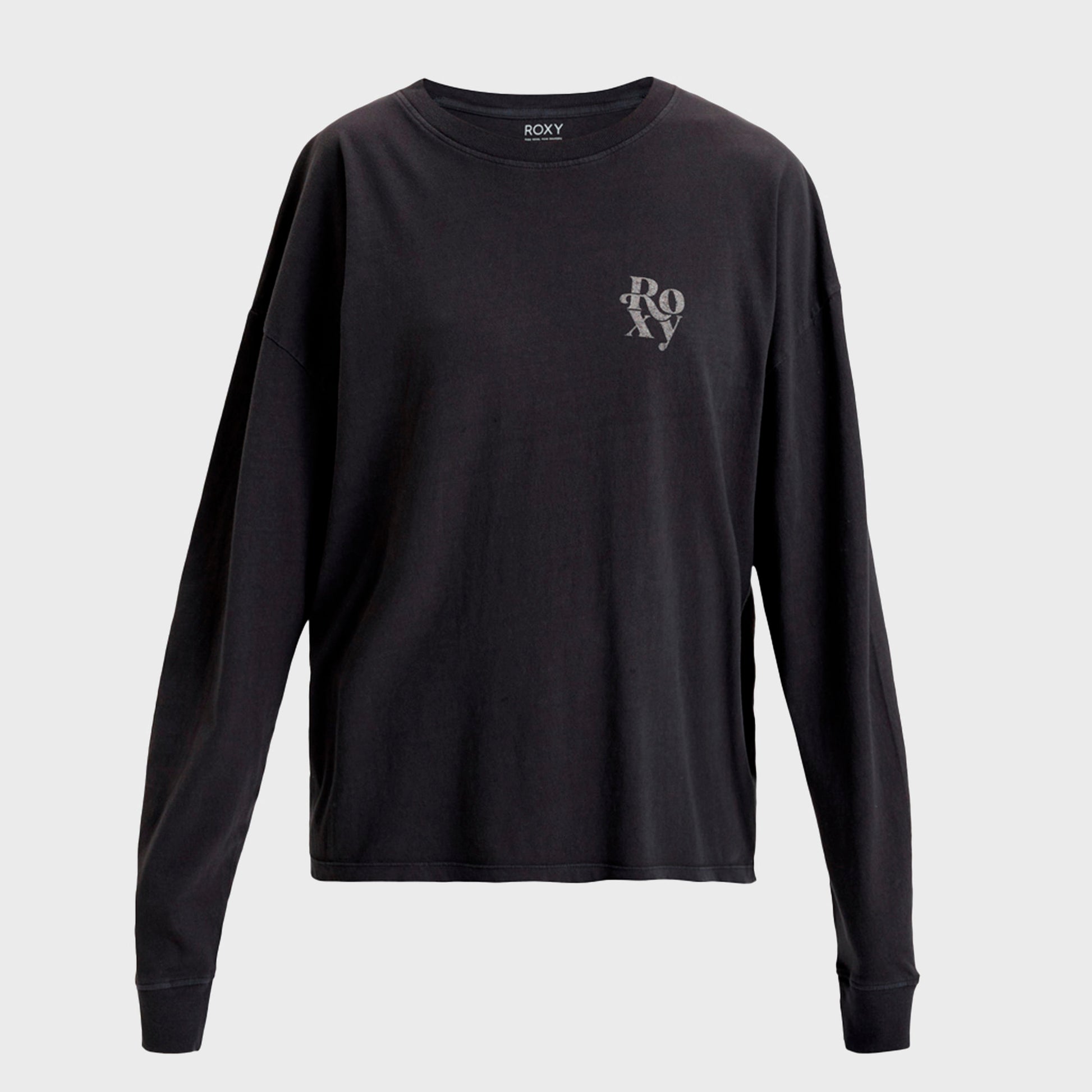 CAMISETA ROXY LOVE SUNSET SURF A BLACK - Cross the line