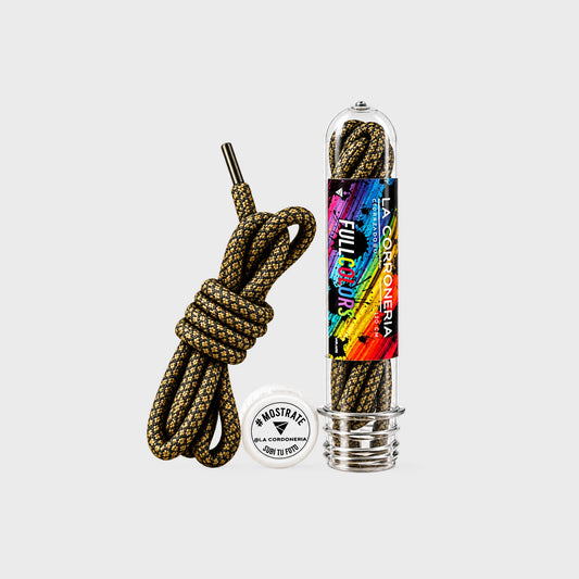 Cordones La Cordoneria Full Color Light Brown 120 cm