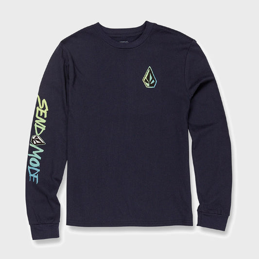 CAMISETA VOLCOM SEND MODE TECH NAVY KIDS J8