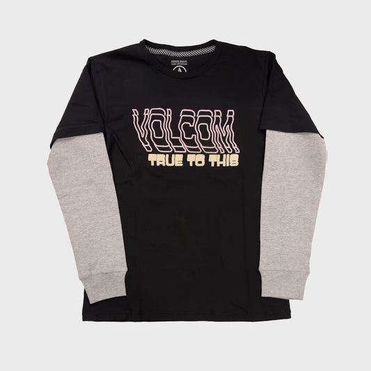 CAMISETA VOLCOM DOUBLETAKE TWO KIDS - Cross the line