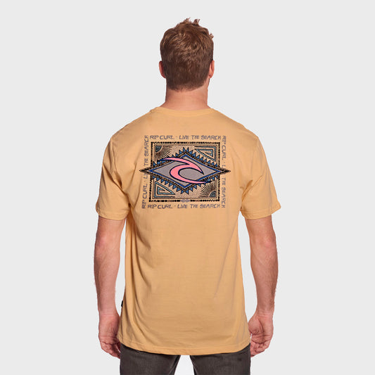 REMERA RIP CURL REGULAR TURNERS YELLOW KA