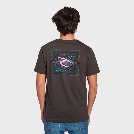 REMERA RIP CURL REGULAR TURNERS GREY KB