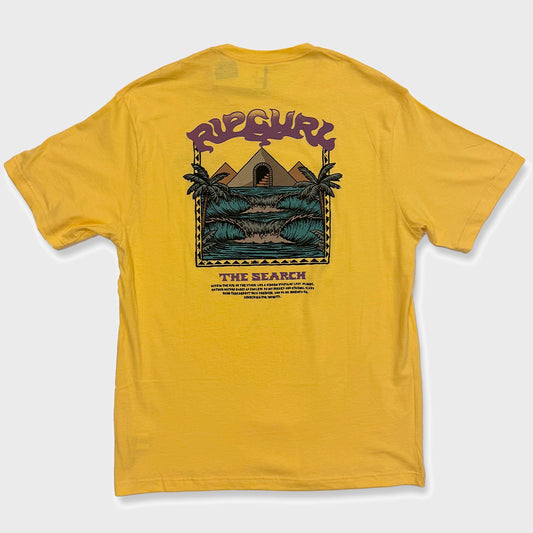 REMERA RIP CURL RELAX OASIS YELLOW