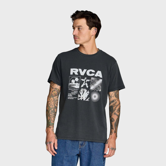 Remera Rvca Mc Program gris para hombre