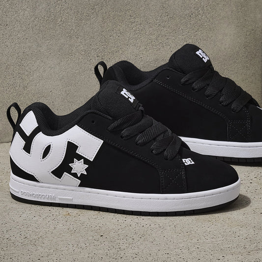 DC Zapatillas Court Graffik Hombre Negro Urbano/Skate