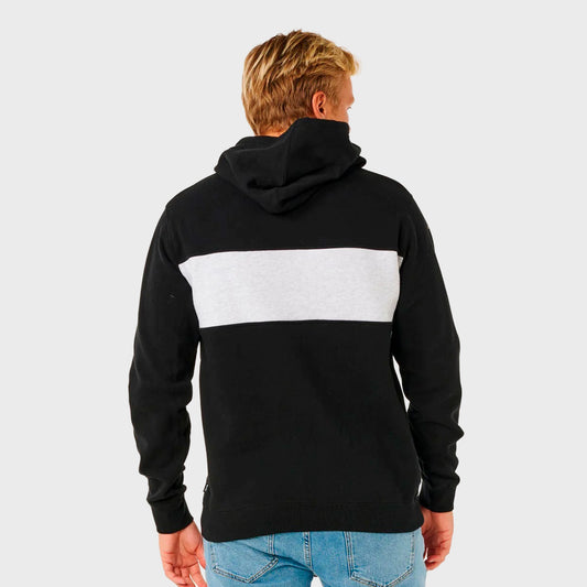 Buzo Rip Curl Hood Undertow negro/blanco urbano