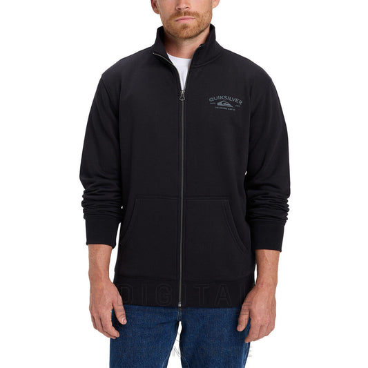 CAMPERA QUIKSILVER ZIP FLEECE NO HOOD BLACK