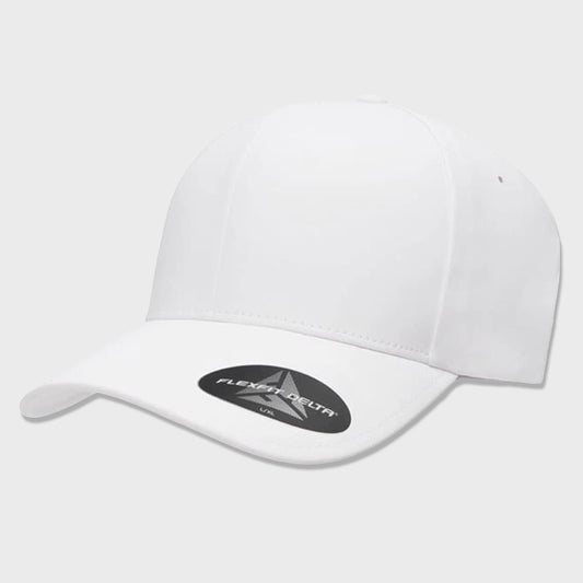 Gorra Delta Flexfit 180 Blanco