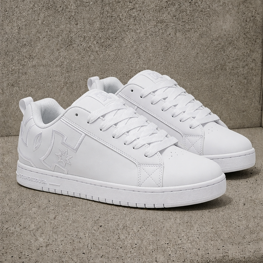 DC Zapatillas Court Graffik Niño Blanco Urbano/Skate