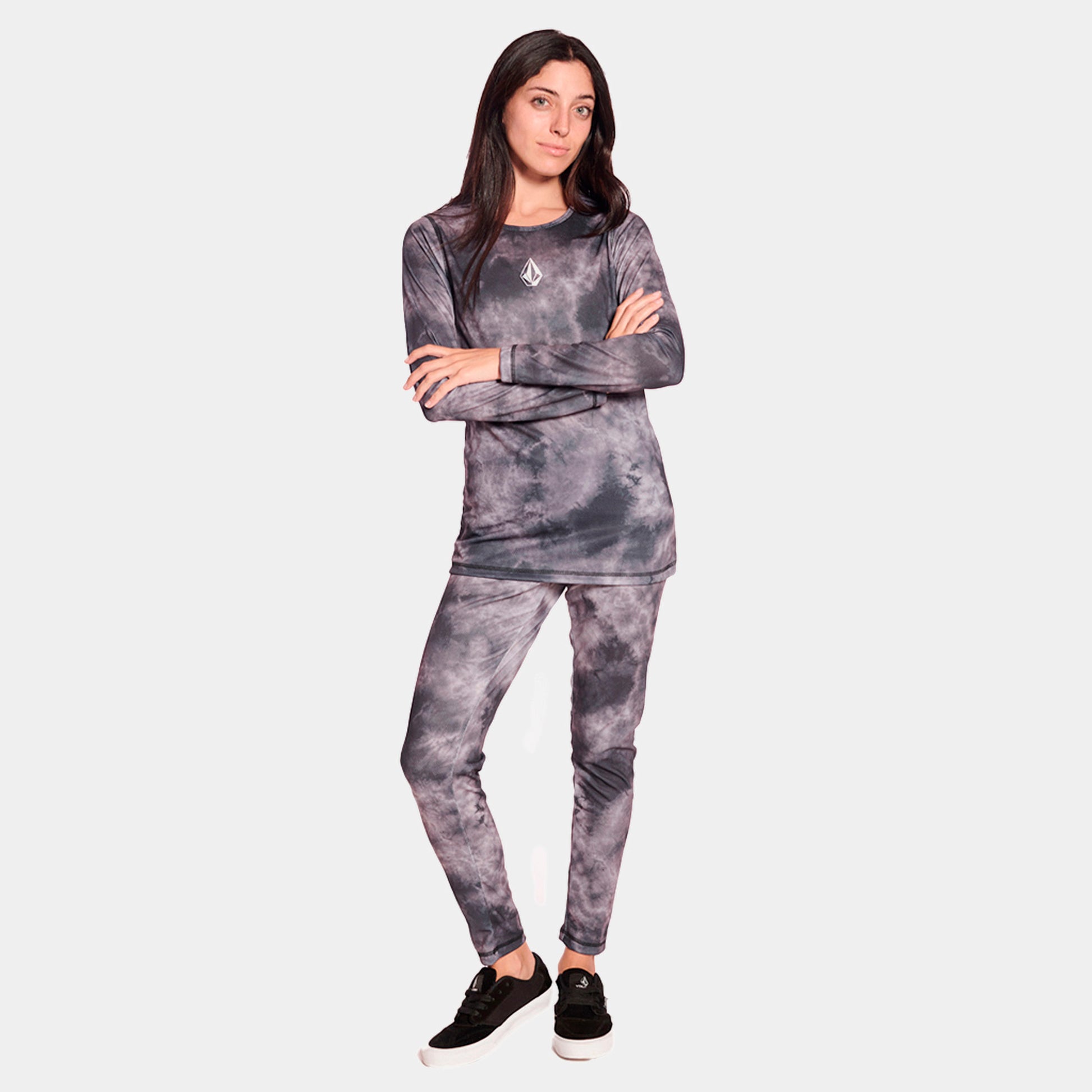 CAMISETA TERMICA VOLCOM SOLID PRINT - Cross the line