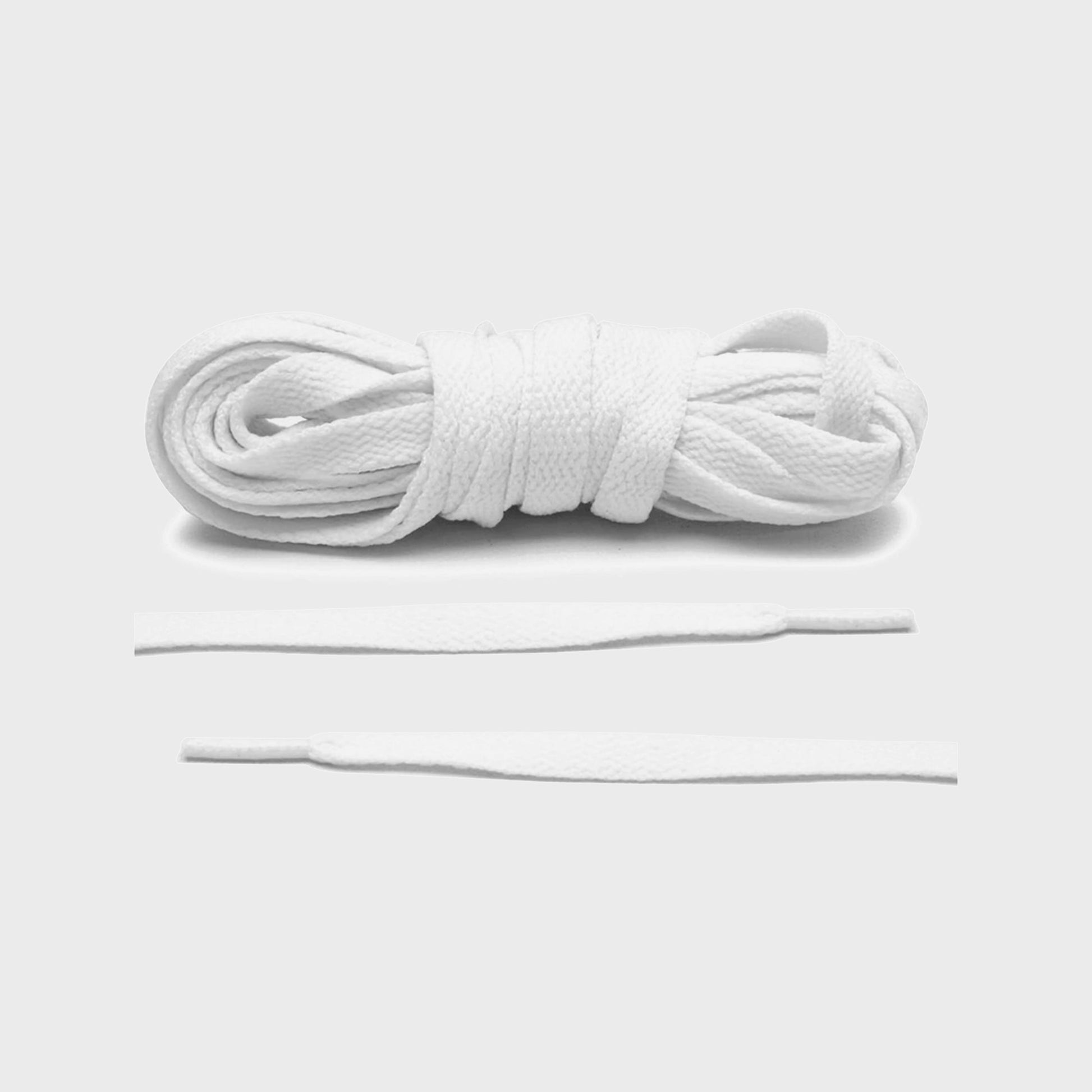 CORDONES LA CORDONERIA AIR LACES WHITE 120CM - Cross the line