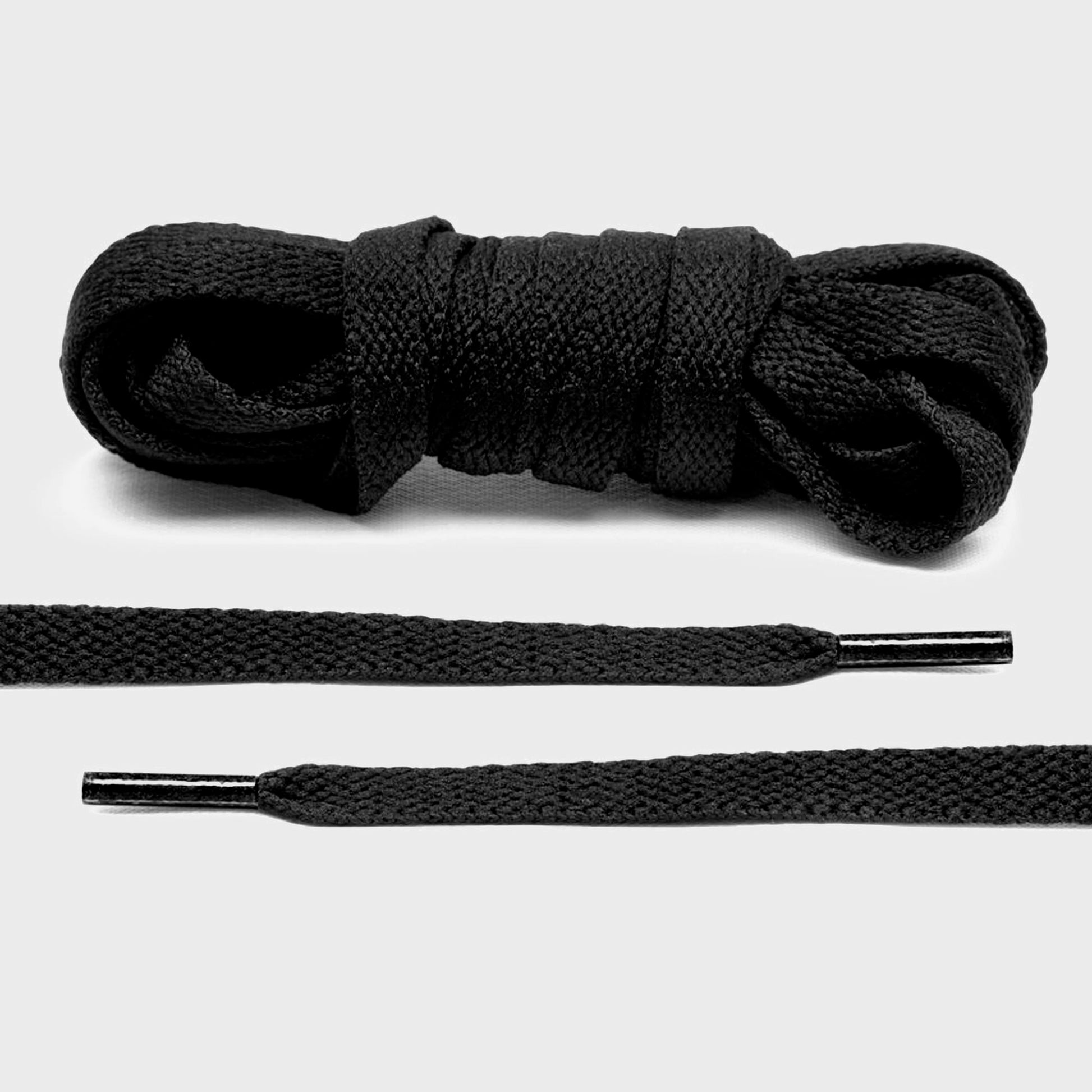 CORDONES LA CORDONERIA AIR LACES BLACK 120CM - Cross the line
