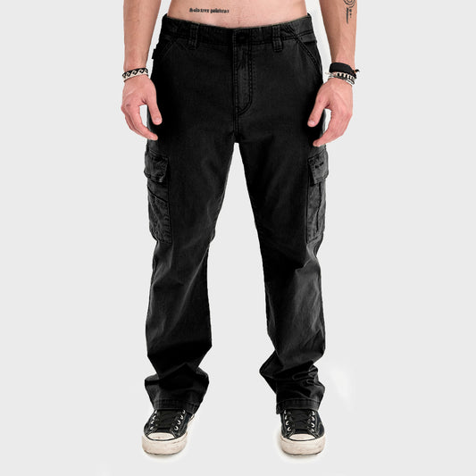 PANTALON ALTHON CARGO BLACK