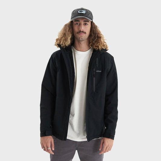 CAMPERA PESADA ALTHON WHALE WATERPROOF BLACK