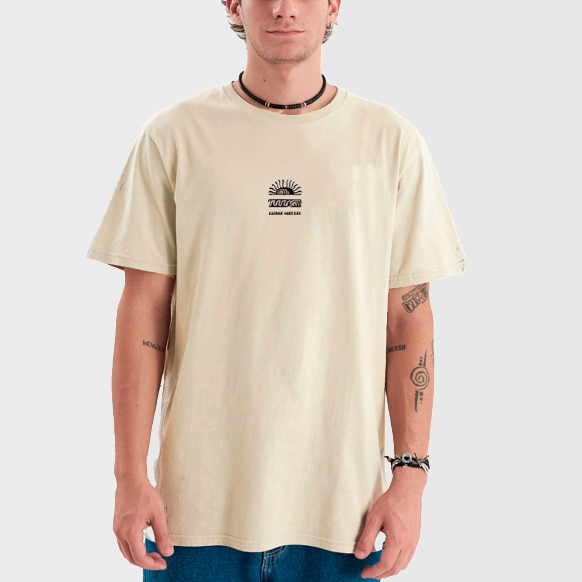 REMERA ALTHON SUNWAVES CLASSIC TEE YELLOW - Cross the line