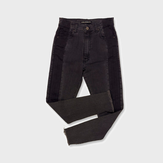 JEAN VOLCOM DARK JEGGING BLK GIRL